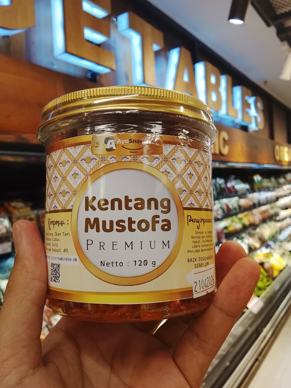 Kentang Mustofa alloka – Keripik Pedas Manis Khas Indonesia